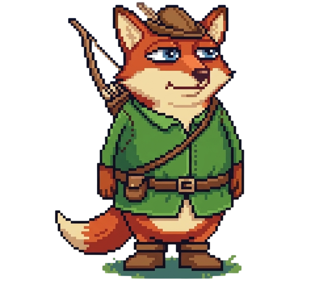 Pixel Pig Character